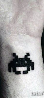 фото тату из пикселей 27.03.2019 №064 — tattoo pixel — tatufoto.com