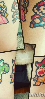 фото тату из пикселей 27.03.2019 №069 — tattoo pixel — tatufoto.com