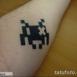 фото тату из пикселей 27.03.2019 №095 - tattoo pixel - tatufoto.com