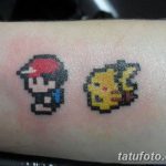 фото тату из пикселей 27.03.2019 №100 - tattoo pixel - tatufoto.com