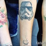 фото тату из пикселей 27.03.2019 №117 - tattoo pixel - tatufoto.com