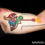 фото тату из пикселей 27.03.2019 №124 - tattoo pixel - tatufoto.com