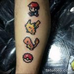 фото тату из пикселей 27.03.2019 №126 - tattoo pixel - tatufoto.com