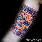 фото тату из пикселей 27.03.2019 №156 - tattoo pixel - tatufoto.com