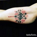фото тату из пикселей 27.03.2019 №161 - tattoo pixel - tatufoto.com