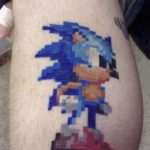 фото тату из пикселей 27.03.2019 №212 - tattoo pixel - tatufoto.com