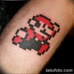 фото тату из пикселей 27.03.2019 №214 - tattoo pixel - tatufoto.com