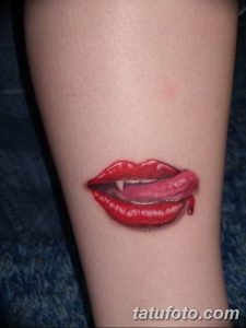 фото тату кровь на руке 19.03.2019 №026 - blood tattoo on arm - tatufoto.com