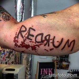 фото тату кровь рисунок 19.03.2019 №004 - blood tattoo - tatufoto.com