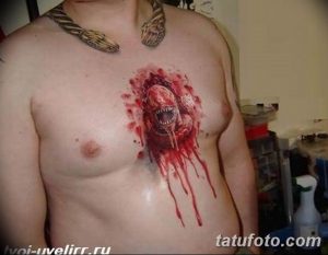 фото тату кровь рисунок 19.03.2019 №005 - blood tattoo - tatufoto.com