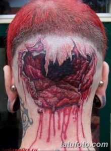 фото тату кровь рисунок 19.03.2019 №010 - blood tattoo - tatufoto.com