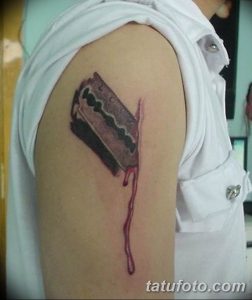 фото тату кровь рисунок 19.03.2019 №013 - blood tattoo - tatufoto.com