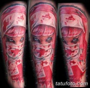 фото тату кровь рисунок 19.03.2019 №026 - blood tattoo - tatufoto.com