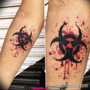 фото тату кровь рисунок 19.03.2019 №030 - blood tattoo - tatufoto.com