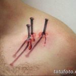 фото тату кровь рисунок 19.03.2019 №031 - blood tattoo - tatufoto.com