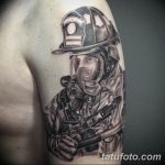 фото тату пожарных 29.03.2019 №005 - fireman tattoo - tatufoto.com