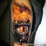 фото тату пожарных 29.03.2019 №021 - fireman tattoo - tatufoto.com