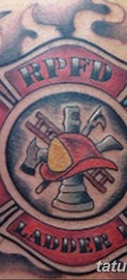 фото тату пожарных 29.03.2019 №034 — fireman tattoo — tatufoto.com