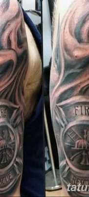 фото тату пожарных 29.03.2019 №037 — fireman tattoo — tatufoto.com