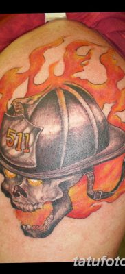 фото тату пожарных 29.03.2019 №043 — fireman tattoo — tatufoto.com