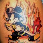 фото тату пожарных 29.03.2019 №050 - fireman tattoo - tatufoto.com