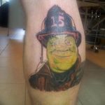 фото тату пожарных 29.03.2019 №053 - fireman tattoo - tatufoto.com