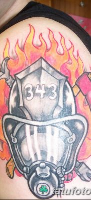 фото тату пожарных 29.03.2019 №060 — fireman tattoo — tatufoto.com