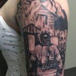 фото тату пожарных 29.03.2019 №061 - fireman tattoo - tatufoto.com