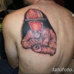фото тату пожарных 29.03.2019 №078 - fireman tattoo - tatufoto.com
