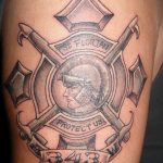 фото тату пожарных 29.03.2019 №079 - fireman tattoo - tatufoto.com