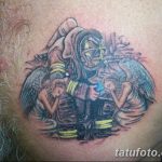 фото тату пожарных 29.03.2019 №087 - fireman tattoo - tatufoto.com