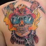 фото тату пожарных 29.03.2019 №130 - fireman tattoo - tatufoto.com