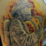 фото тату пожарных 29.03.2019 №137 - fireman tattoo - tatufoto.com