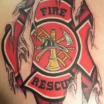 фото тату пожарных 29.03.2019 №147 - fireman tattoo - tatufoto.com