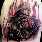 фото тату пожарных 29.03.2019 №155 - fireman tattoo - tatufoto.com