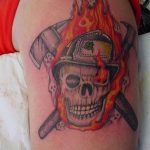 фото тату пожарных 29.03.2019 №213 - fireman tattoo - tatufoto.com