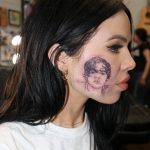 фото тату портрет женщины 16.03.2019 №096 - photo tattoo portrait a woman - tatufoto.com