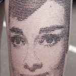фото тату портрет женщины 16.03.2019 №100 - photo tattoo portrait a woman - tatufoto.com