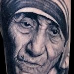фото тату портрет женщины 16.03.2019 №106 - photo tattoo portrait a woman - tatufoto.com