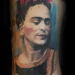 фото тату портрет женщины 16.03.2019 №150 - photo tattoo portrait a woman - tatufoto.com