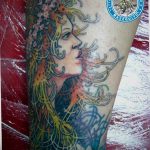 фото тату портрет женщины 16.03.2019 №158 - photo tattoo portrait a woman - tatufoto.com