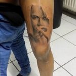 фото тату портрет женщины 16.03.2019 №189 - photo tattoo portrait a woman - tatufoto.com