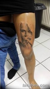 фото тату портрет женщины 16.03.2019 №189 - photo tattoo portrait a woman - tatufoto.com