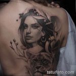 фото тату портрет женщины 16.03.2019 №196 - photo tattoo portrait a woman - tatufoto.com