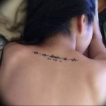 фото тату римские цифры 05.03.2019 №055 - photo tattoo roman numerals - tatufoto.com