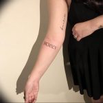 фото тату римские цифры 05.03.2019 №073 - photo tattoo roman numerals - tatufoto.com