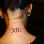фото тату римские цифры 05.03.2019 №167 - photo tattoo roman numerals - tatufoto.com