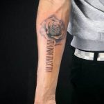 фото тату римские цифры 05.03.2019 №251 - photo tattoo roman numerals - tatufoto.com