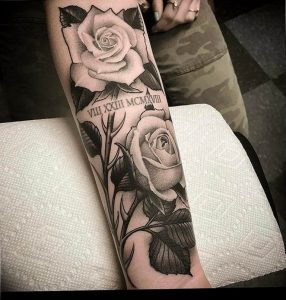 фото тату римские цифры 05.03.2019 №307 - photo tattoo roman numerals - tatufoto.com