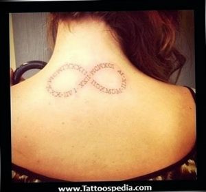 фото тату римские цифры 05.03.2019 №310 - photo tattoo roman numerals - tatufoto.com